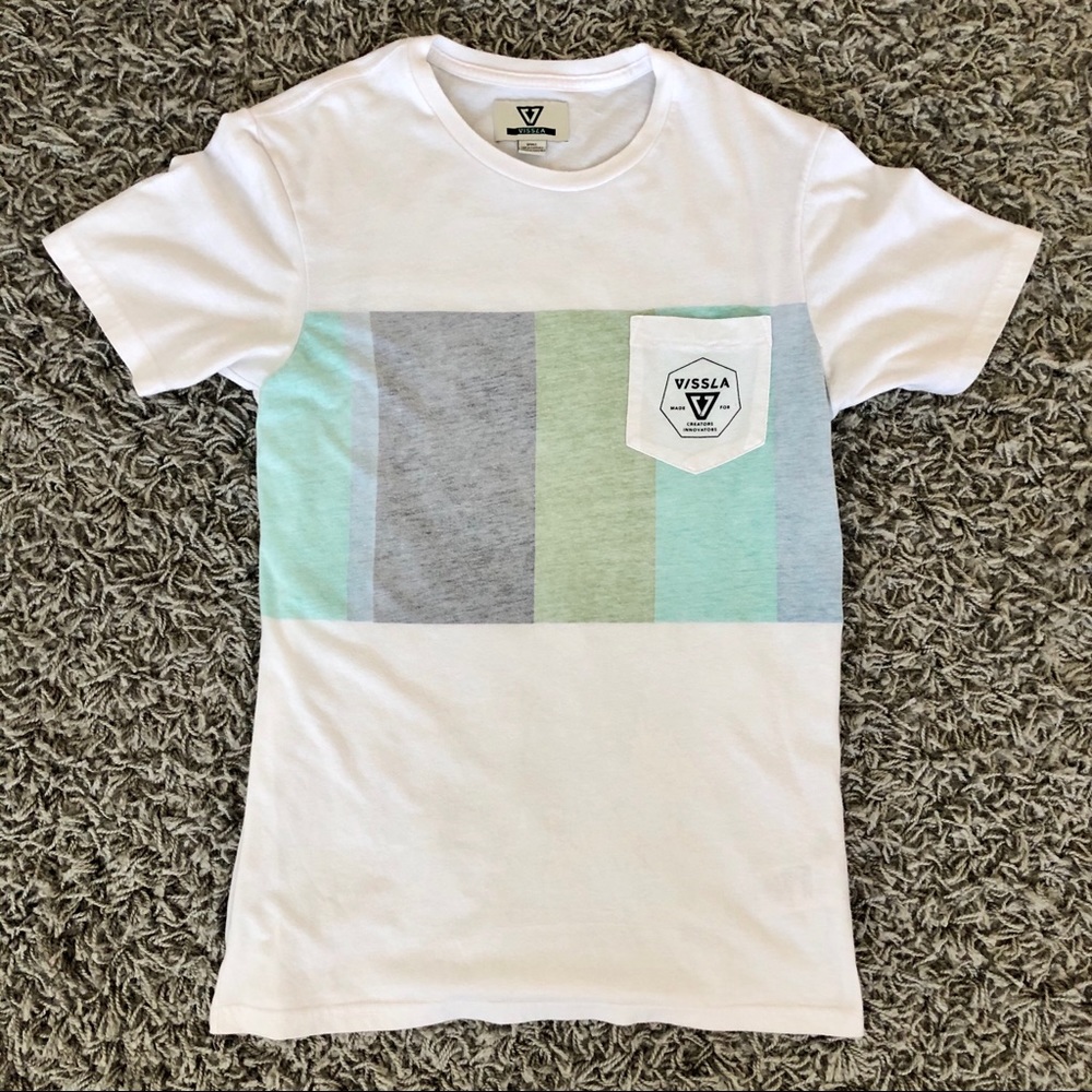 VISSLA Designer Soft T-Shirt - Men’s Size Small
